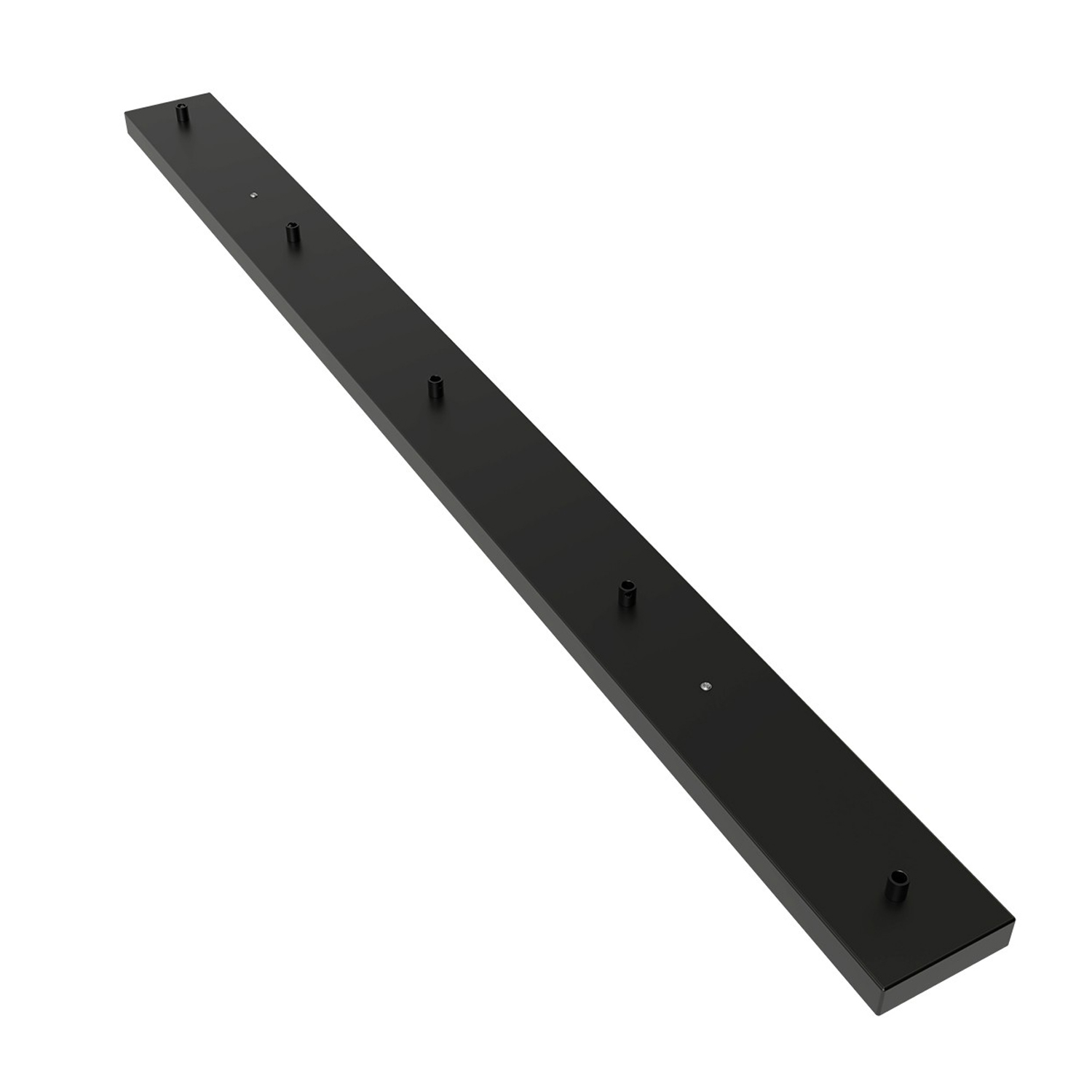 Calex plafondbalk 5 snoeren - 130 cm - metaal - zwart